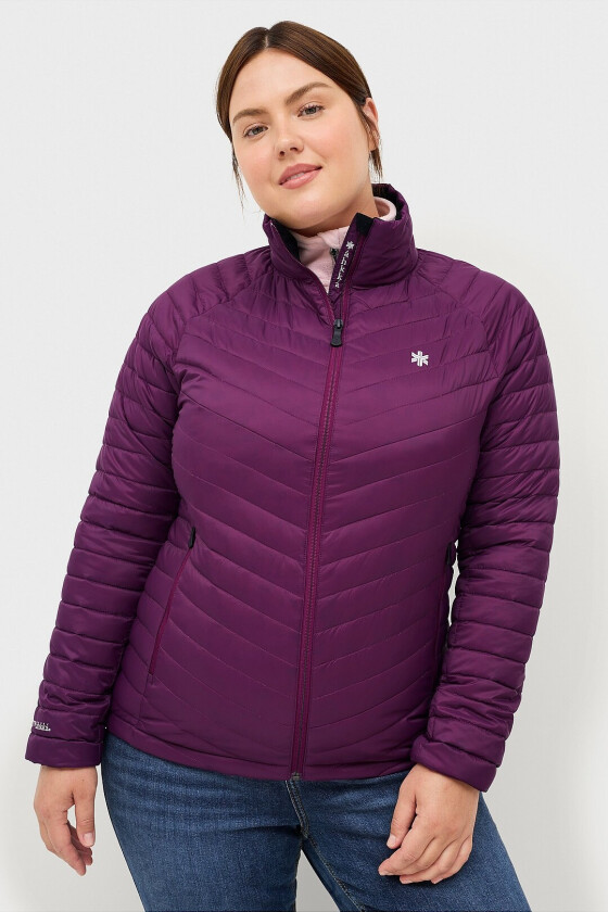Dunjakke Lt Weight W - Lilla