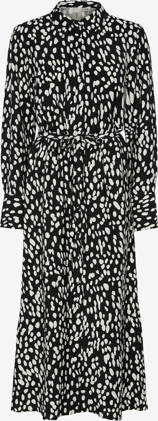 Kjole Yaskaya LS Long Shirt Dress S. Noos - Svart