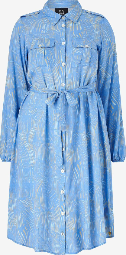 Skjortekjole Jane Dress - Blå