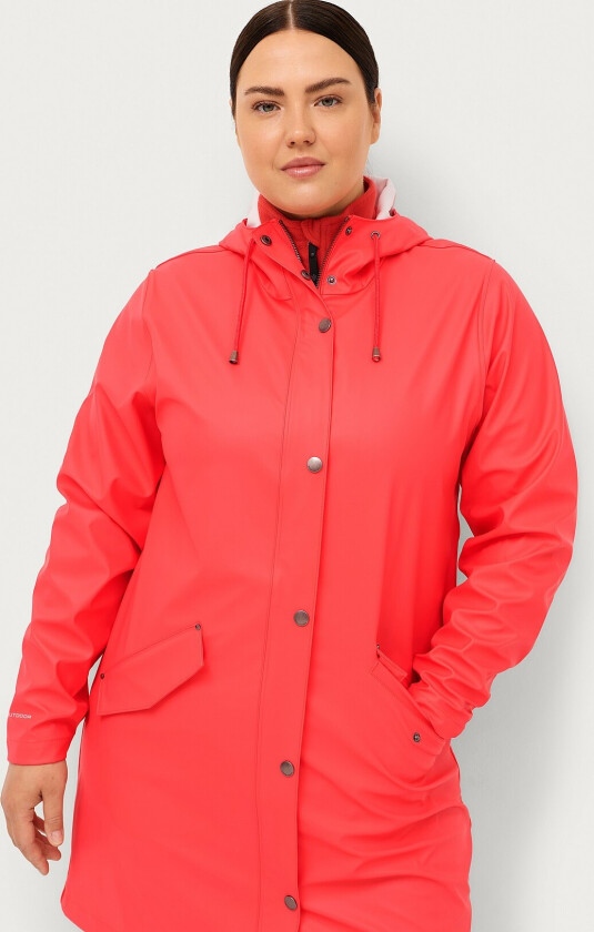 Regnjakke PU Parka W - Rosa