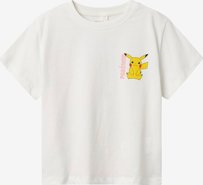 T-skjorte nkfDyppi Pokemon SS Rlx Top - Hvit