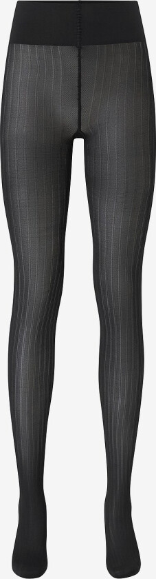 Bilde av Tights Natalie Stripe Tights - Svart