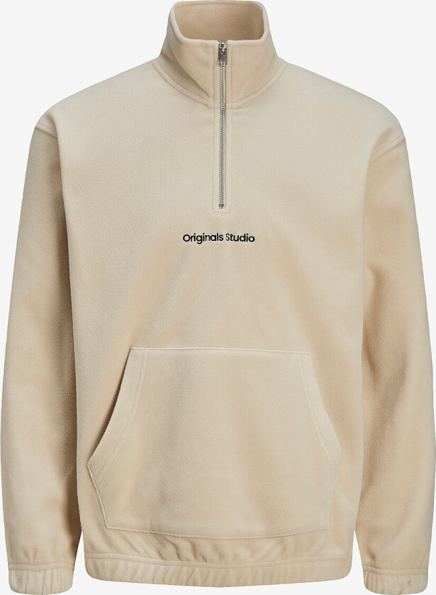 Fleeceskjorte jorVesterbro Fleece Quarter Zip - Grå