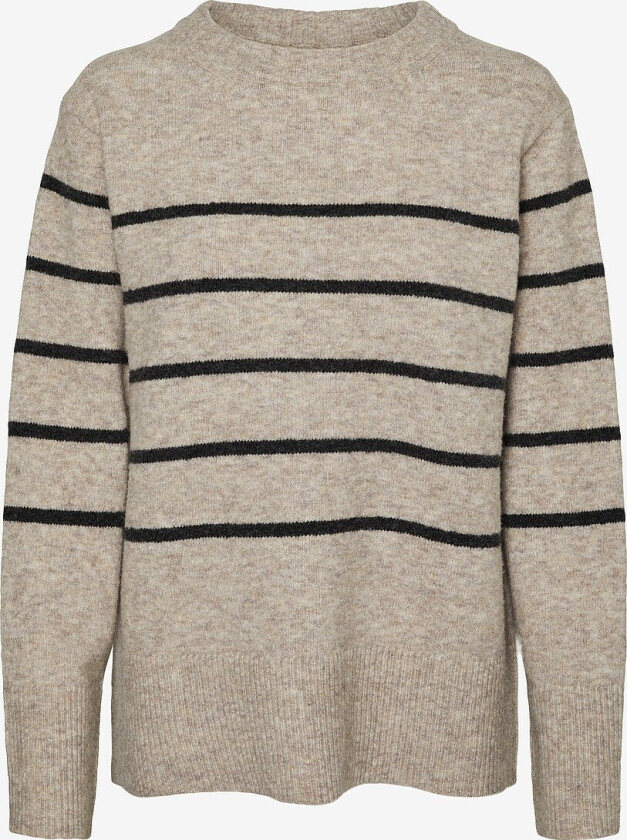 Pullover vmFlawless LS O-neck Pullover - Brun