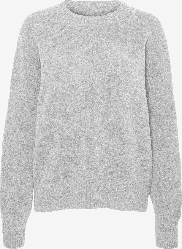 Genser vmBoom LS O-neck Pullover - Grå