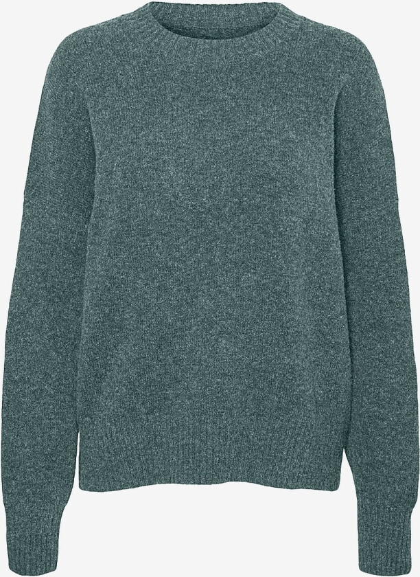 Genser vmBoom LS O-neck Pullover - Grønn