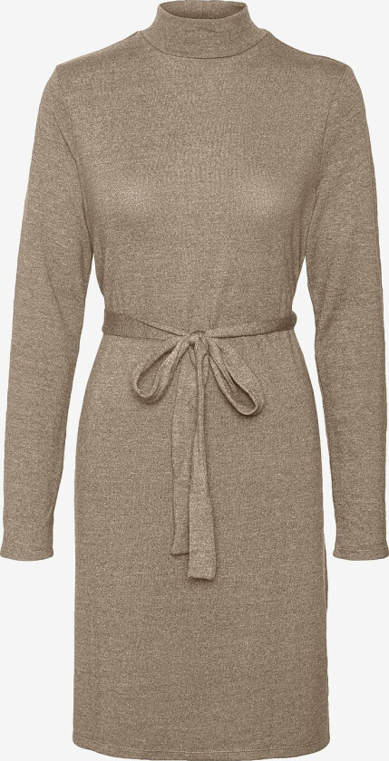 Kjole vmBella LS Short Dress Jrs Noos - Brun