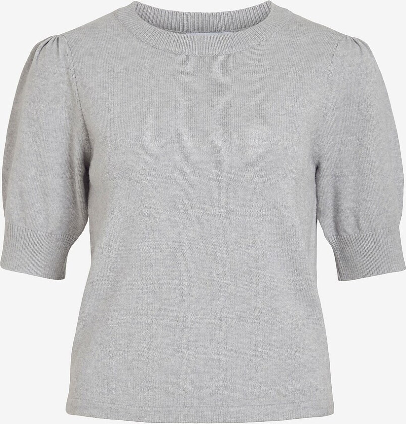 Topp viRil 2/4 Sleeve O-neck - Grå
