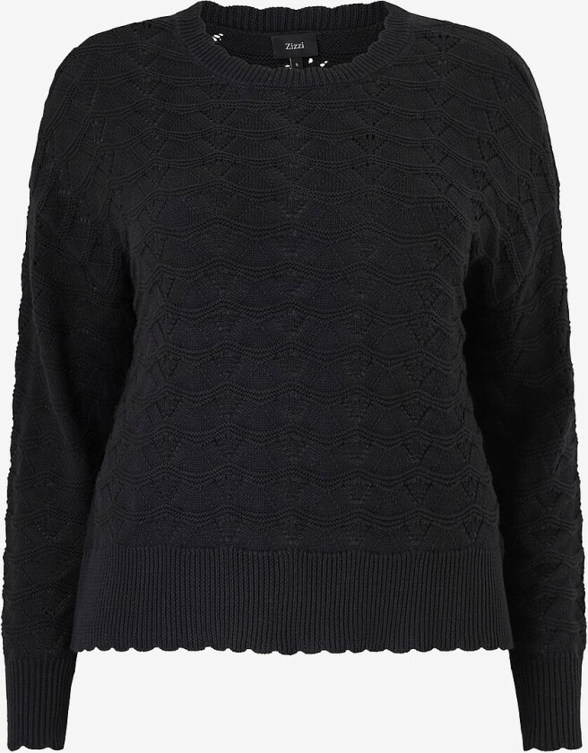 Genser caEmmi L/S Pullover - Svart