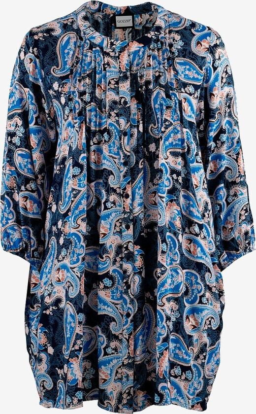 Kjole gJohanne Shirt Tunic - Blå