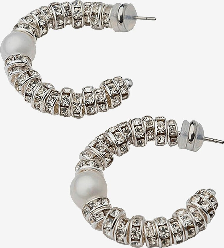 Øredobber Glow Hoops - Sølv