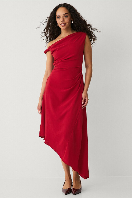 Maxikjole Dress Laila7 - Rød