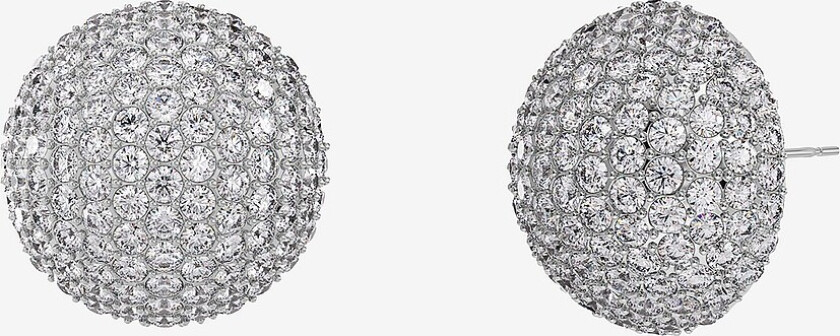 Øredobben Bead Sparkle Studs Steel - Sølv