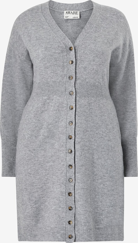 Kjole vmcMaize LS V-neck Short Dress Vma - Grå