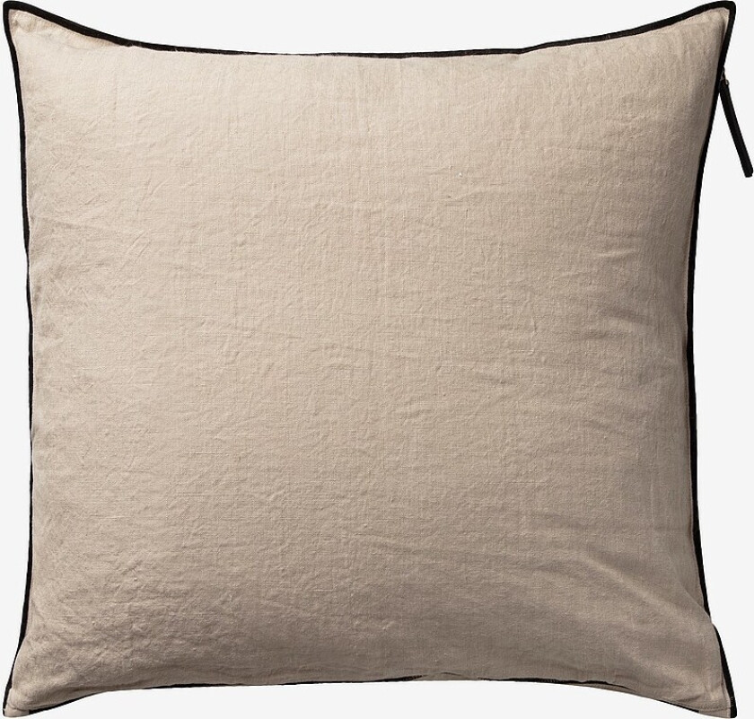 Pute Trekk vasket lin - Beige
