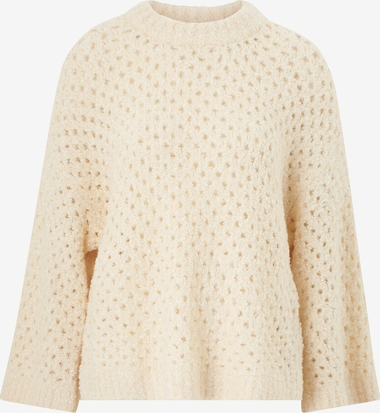 Pullover slBabbette Mesh Pullover - Hvit