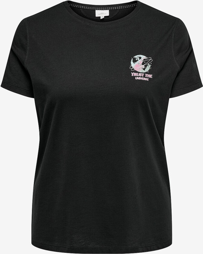 Topp carBrinna Life SS Reg Tee Jrs - Svart