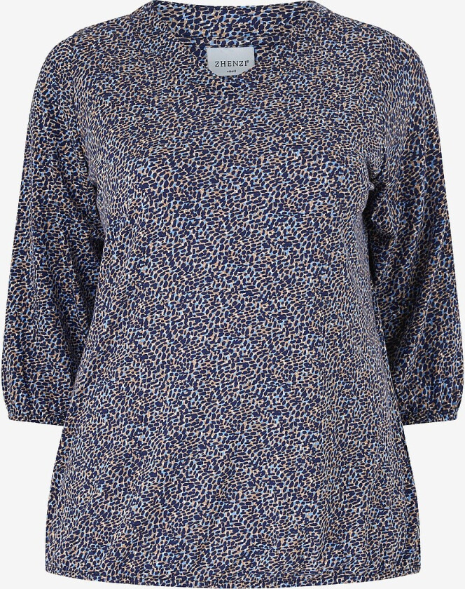 Topp Sylva 630-T-shirt 3/4 - Blå