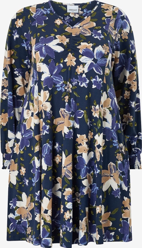 Kjole Elsy 635-Dress L/S - Blå