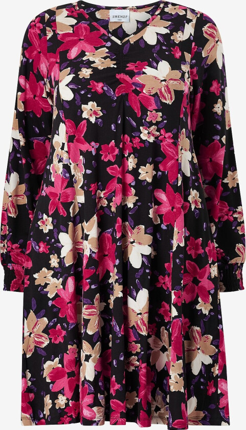 Kjole Elsy 635-Dress L/S - Rosa