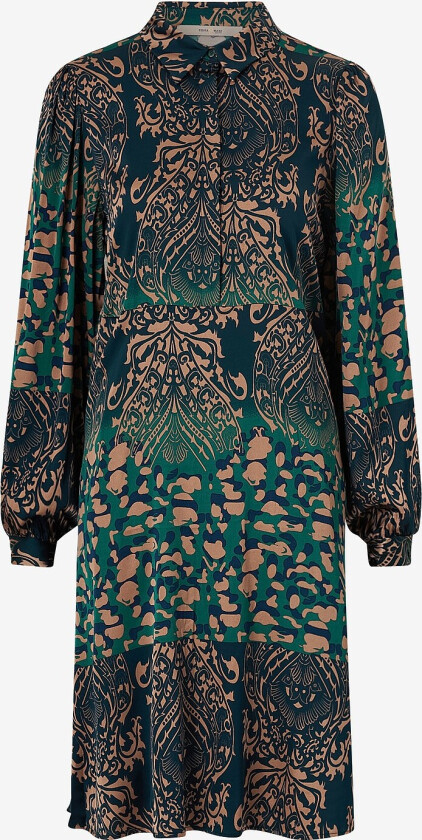 Skjortekjole Boston Dress - Grønn