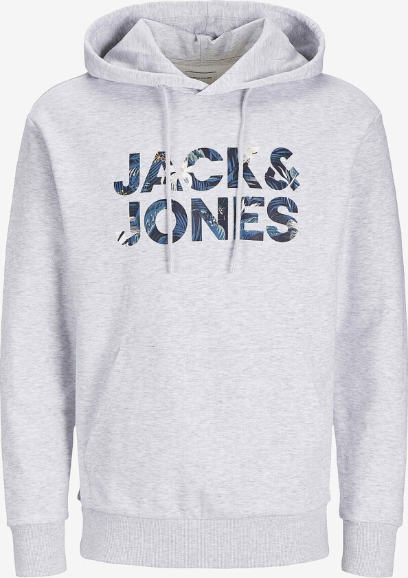 Hettegenser jjeBryan Corp Logo Sweat Hood - Hvit