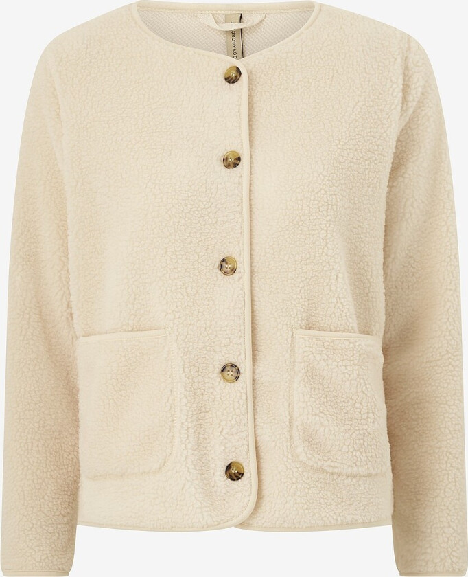 Fleece cardigan Sc-onyx 2 - Beige