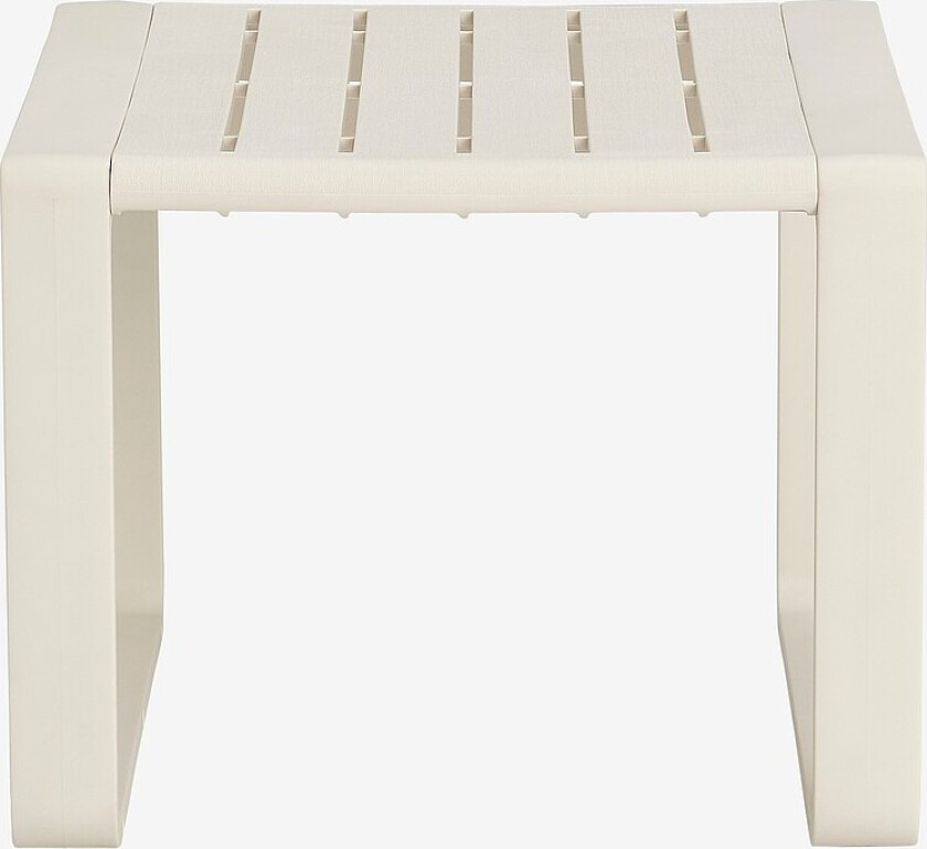 Hagebord Basilika 45x45 cm - Hvit