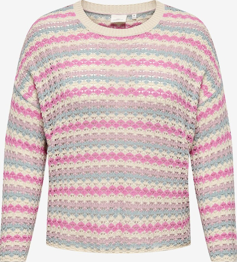 Genser carsa LS O-neck Knt - Grå