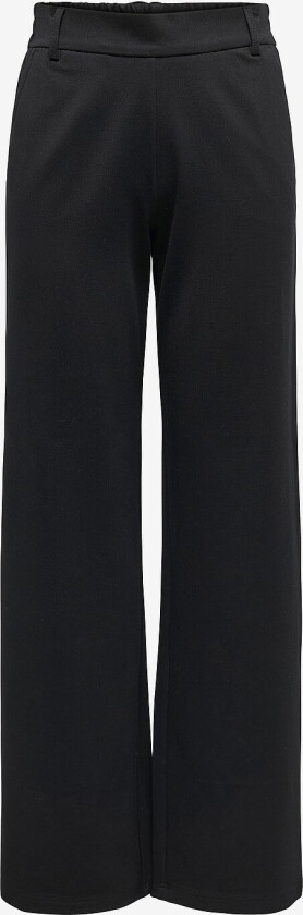 Bukser onlPoptrash Life MW Straight Pant P - Svart