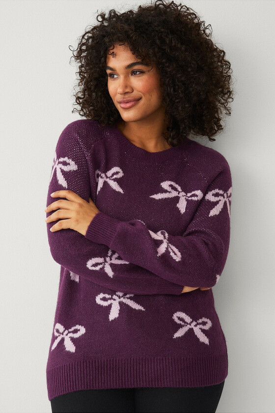 Genser cAbowy L/S Pullover - Rosa