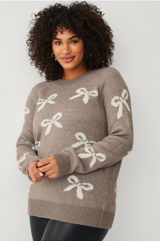 Genser cAbowy L/S Pullover - Beige