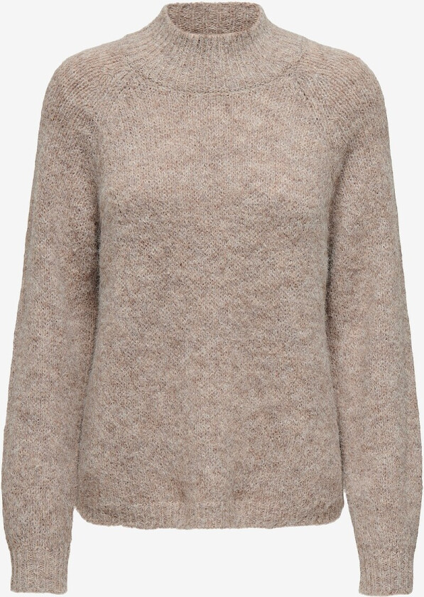 Genser jdyZoey Life L/S HN Raglan Pul Knt - Grå