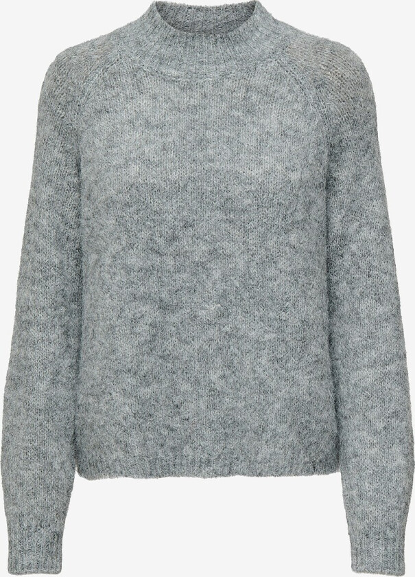 Genser jdyZoey Life L/S HN Raglan Pul Knt - Grå