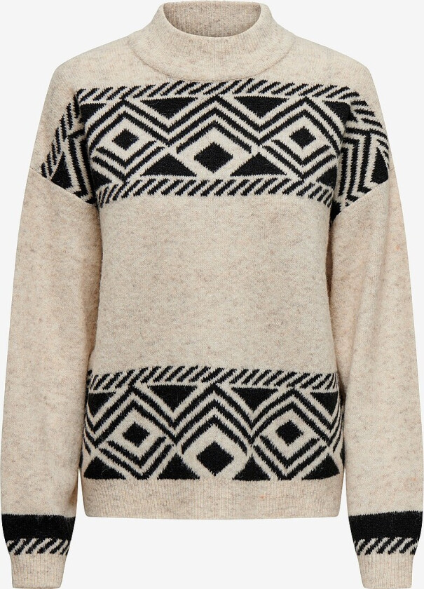 Genser onlVictoria L/S Pullover Knt - Beige