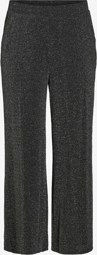 Bukser viEleina HW Straight Pants - Svart