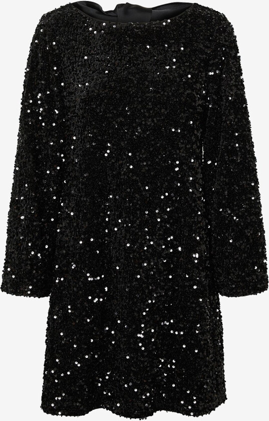 Plajettkjole vmcEtta LS Boatneck Short Dress Jrs - Svart