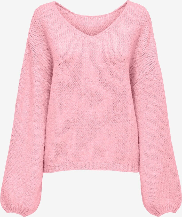 Pullover jdyDinea L/s Reversible KN - Rosa
