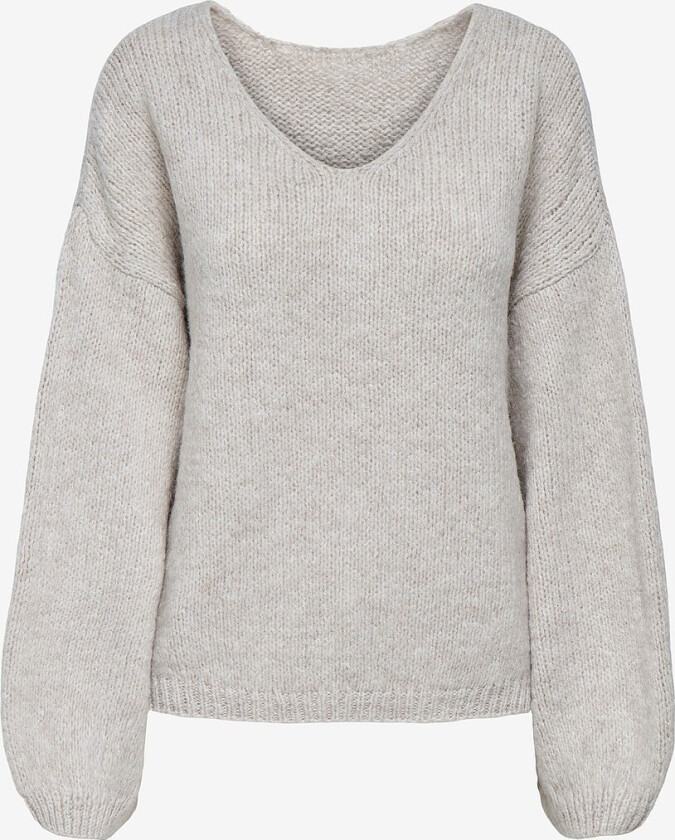 Pullover jdyDinea L/s Reversible KN - Beige