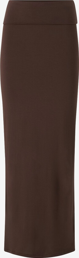 Maxi skjørt Soft Touch Folded Maxi Skirt - Brun