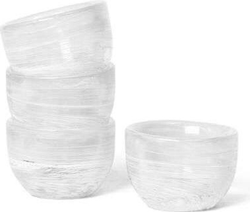 Tinta eggeglass 4-pakning Ø 4,8 cm White