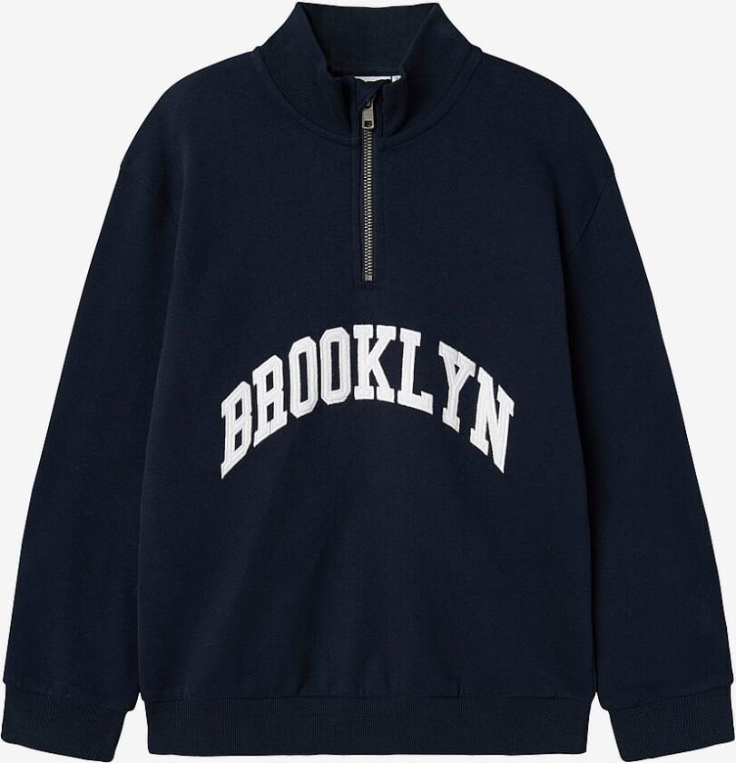 Collegegenser nkmStyn LS Nreg Sweat Bru - Blå