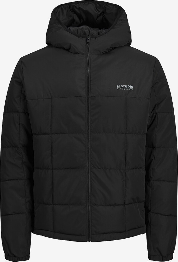 Jakke jjBen Square Hood Jacket - Svart