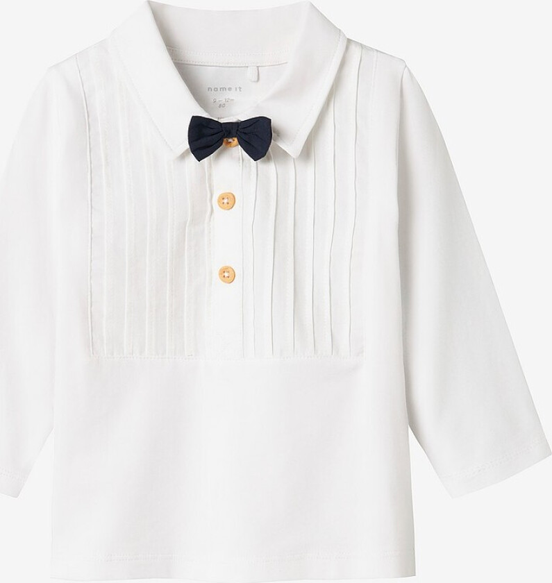 T-skjorte nmmRumle LS Top - Hvit