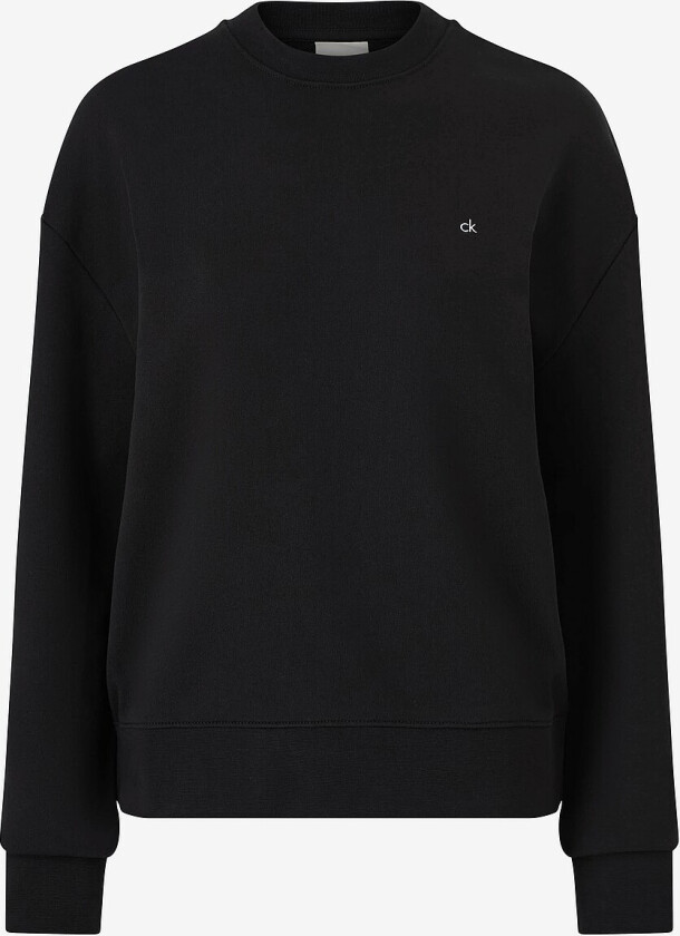 Collegegenser CK Emb Regular Terry - Svart