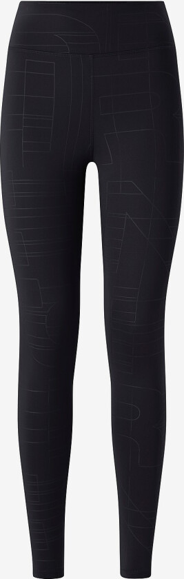 Treningstights Logo Effect High Waist Tights - Svart