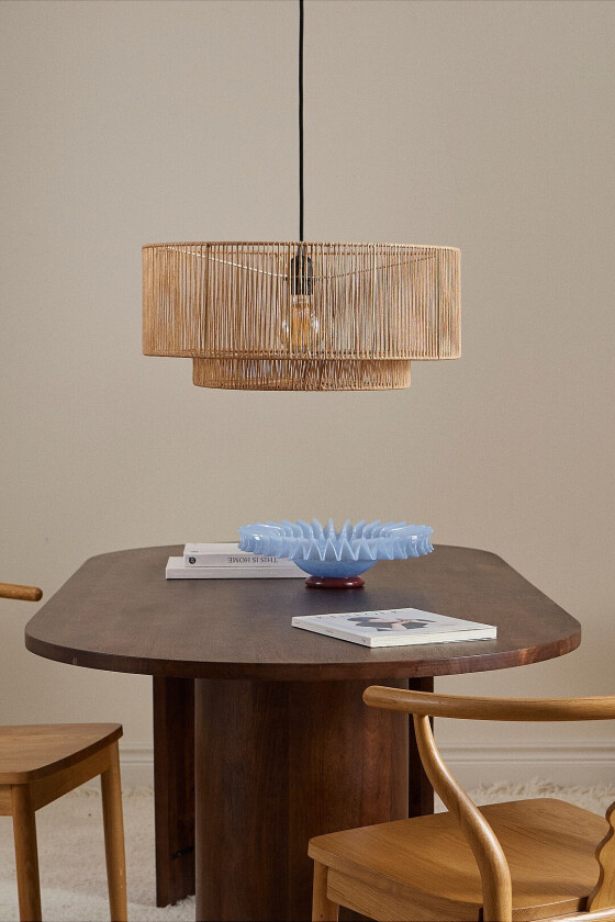 Taklampe Hannah - Brun