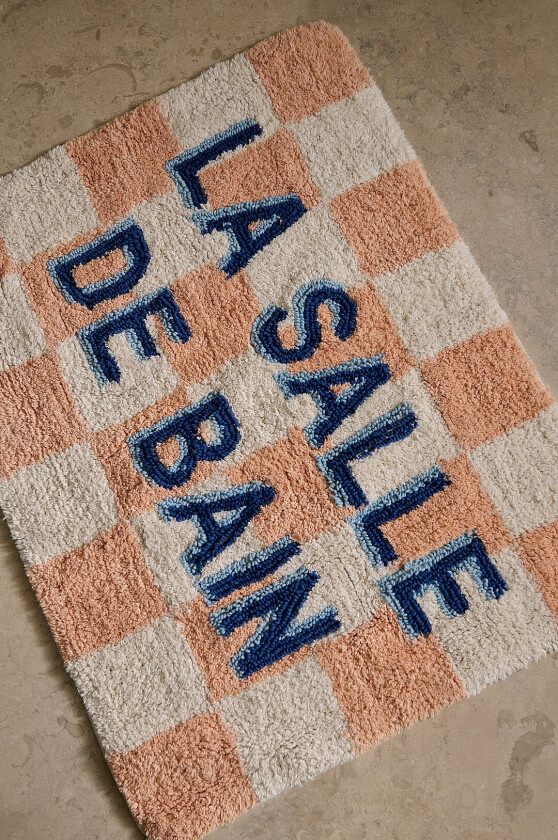 Badematte Bathmat Paris - Rosa