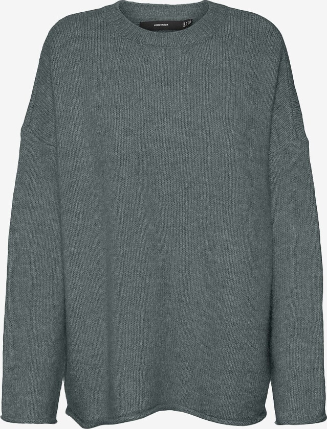 Genser vmNoelle LS O-neck Pullover GA - Grønn