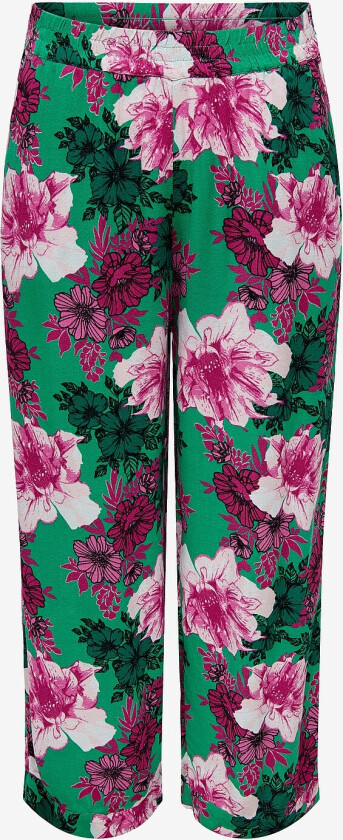 Bukser carClea Life Palazzo Pants Aop - Grønn